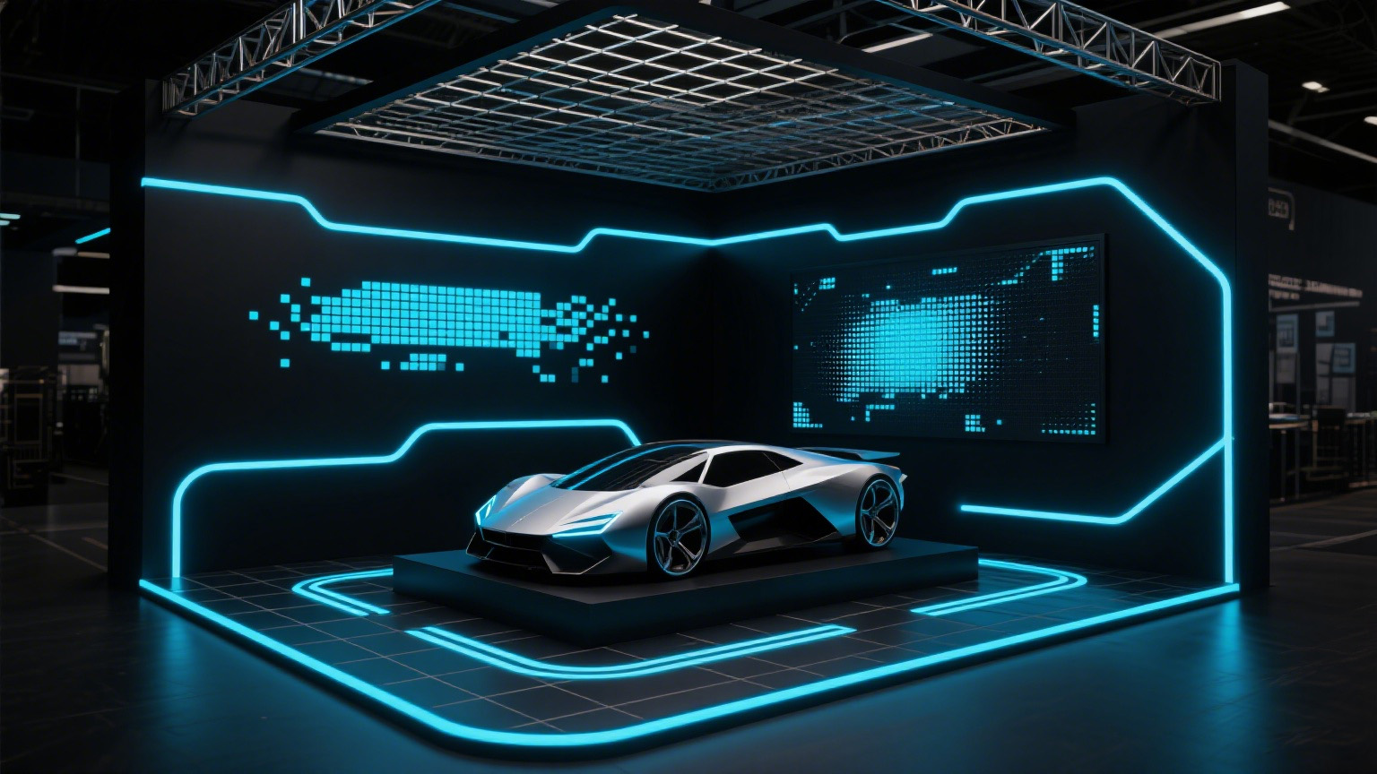 汽車展-某某企業(yè)